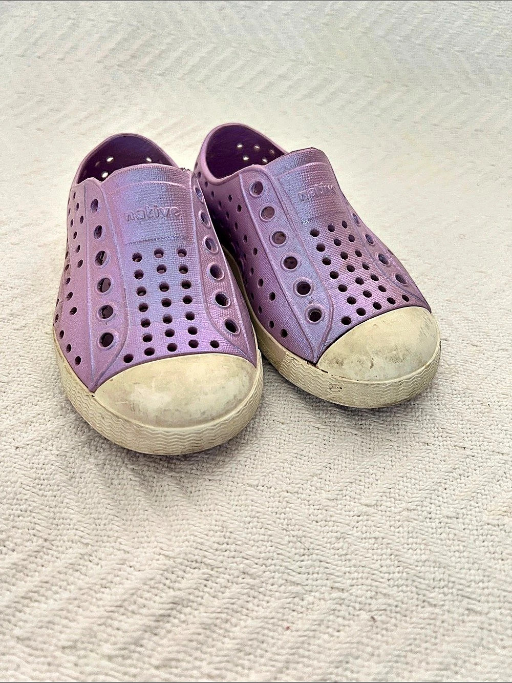 Native Purple Kids Water Shoes